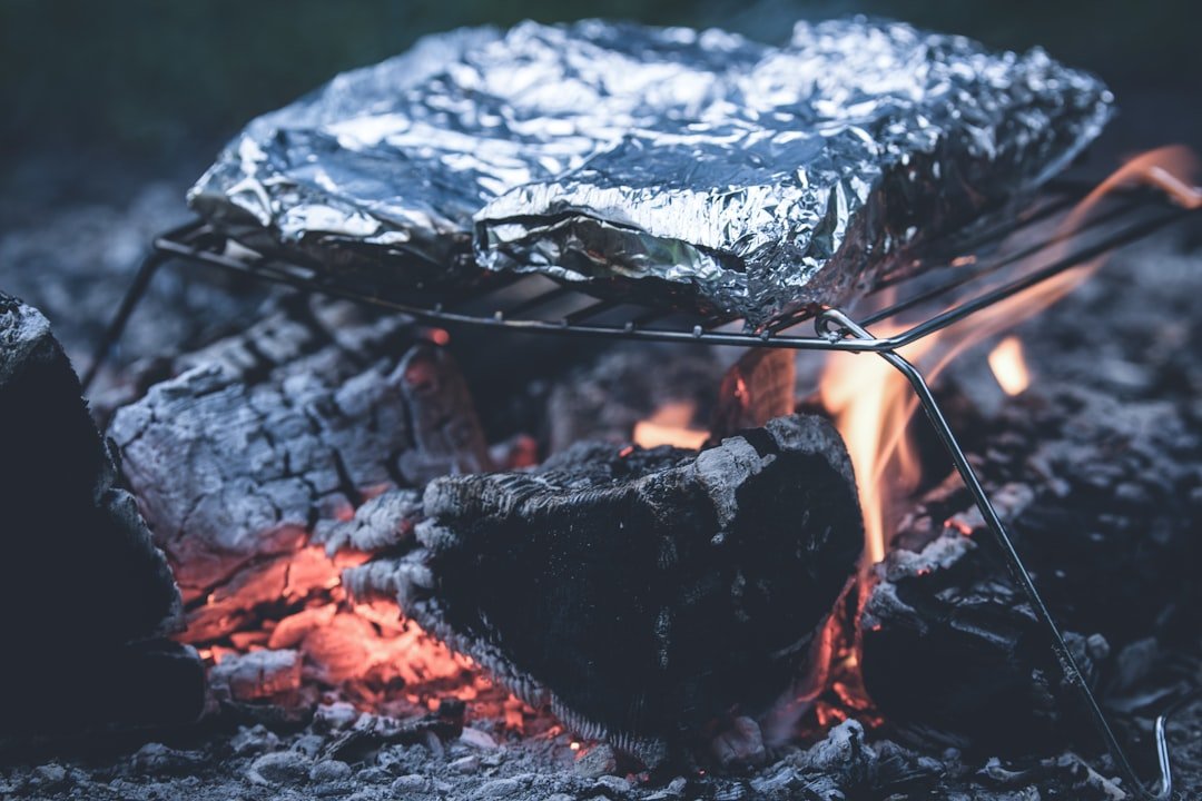 Photo Campfire cooking